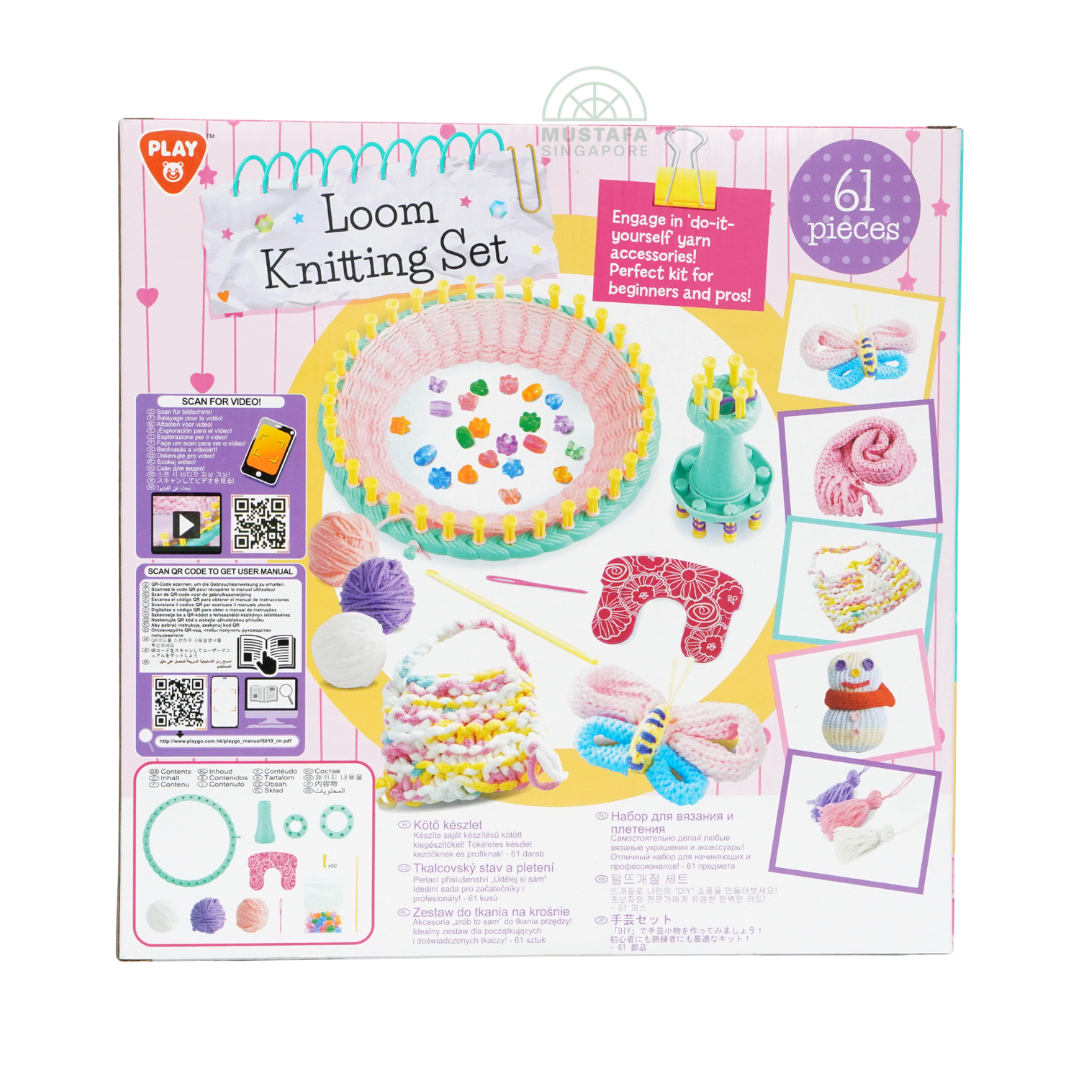 Play Loom Knitting Set 61 Pieces