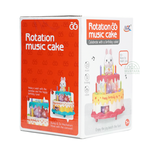 Rotation Music Cake (Red) Rotation Music Cake (Red)