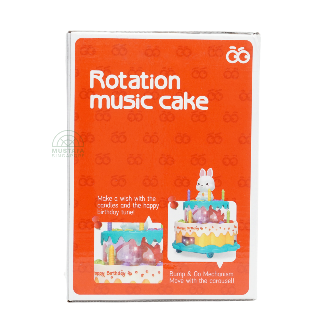 Rotation Music Cake (Red)