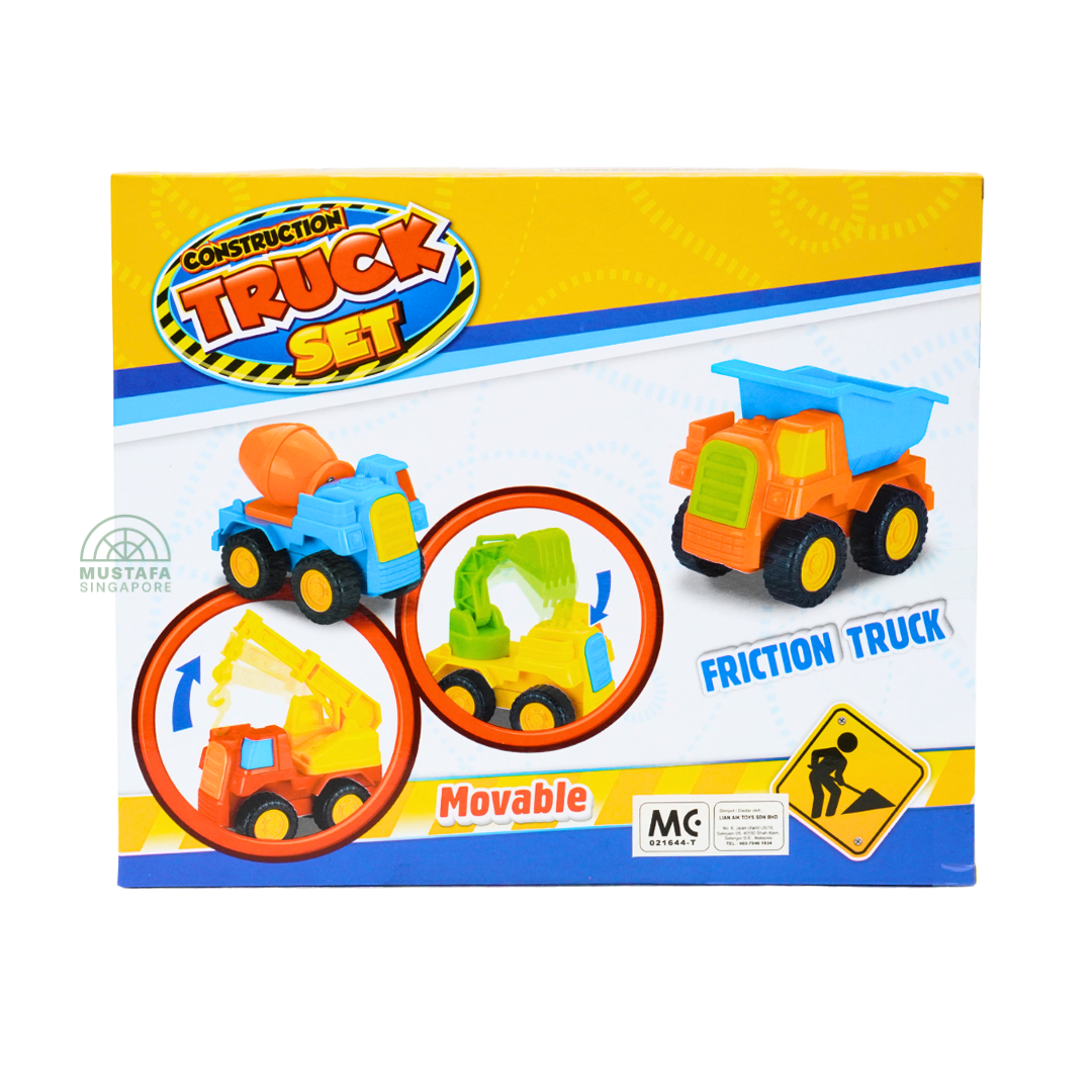 Generic Construction Truck Set (4-Pack)