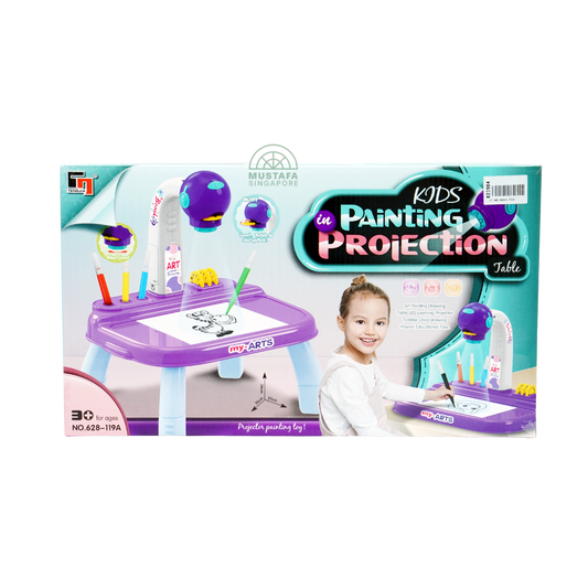 Generic Kids in Painting Projection Table Generic Kids in Painting Projection Table