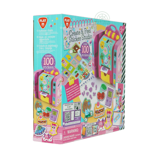 Play Create & Peel Sticker Studio 100 Stickers