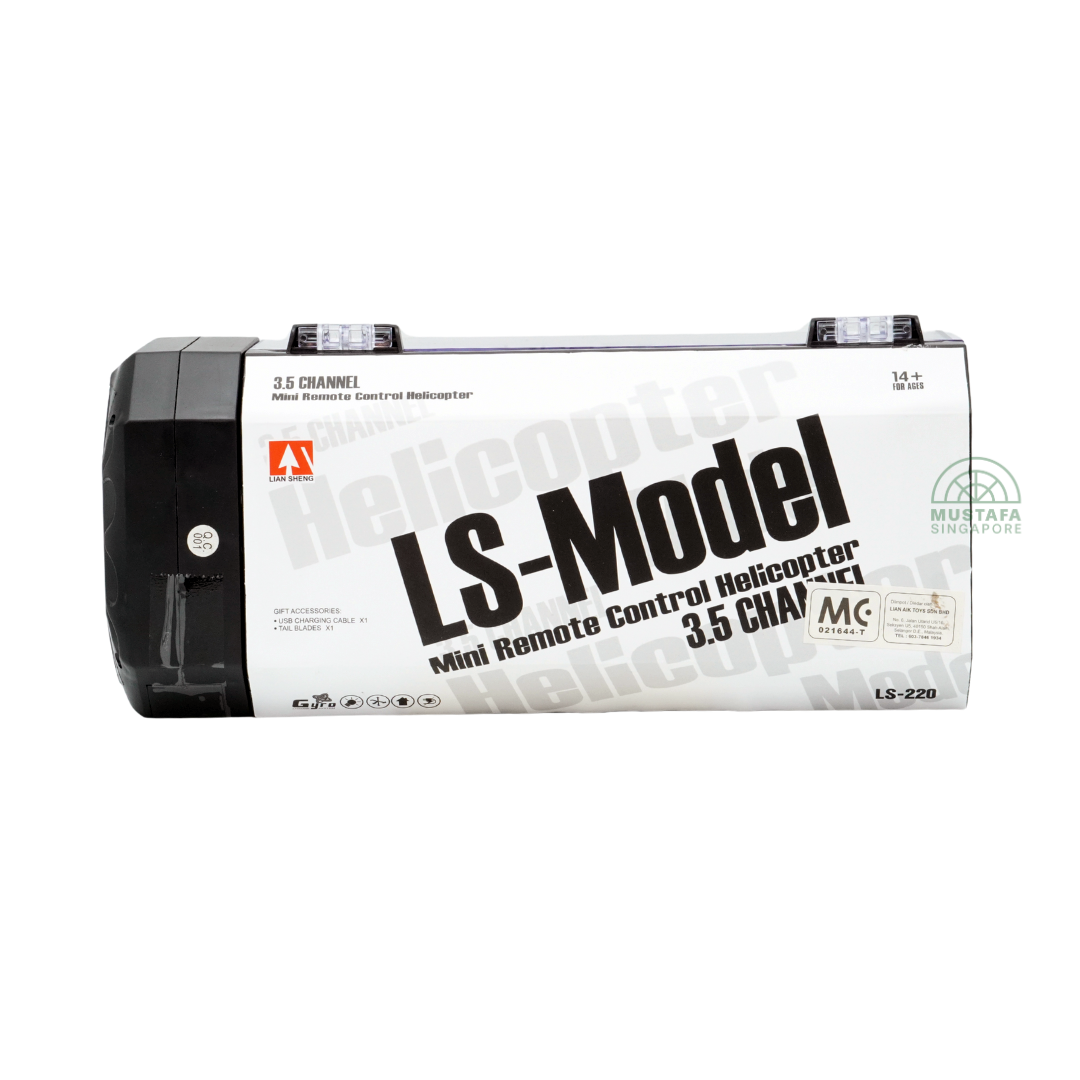 Lian Sheng LS Model 3.5CH RC Helicopter Yellow