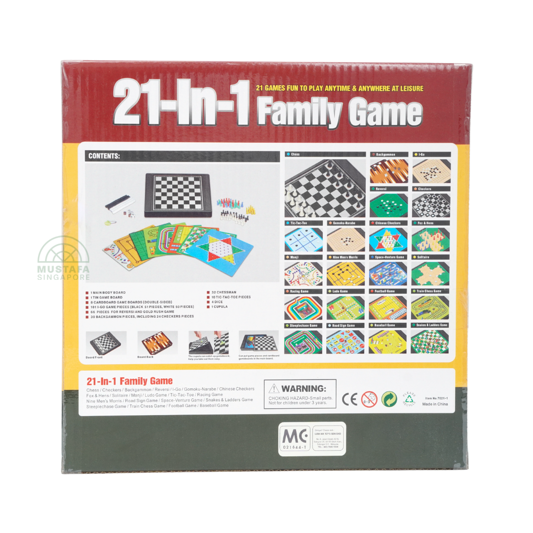 Tian Li He 21-In-1 Family Game
