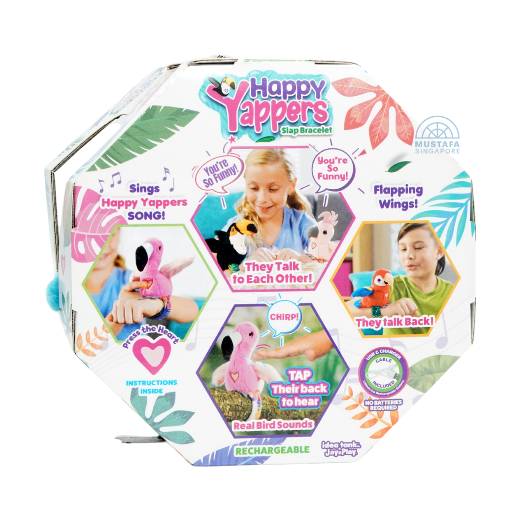 Idea Tank Jay@Play Happy Yappers Slap Bracelet Macaw