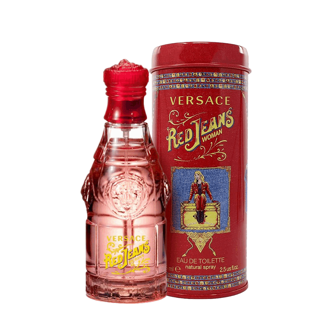 Versace Red Jeans Woman Eau De Toilette 75ml