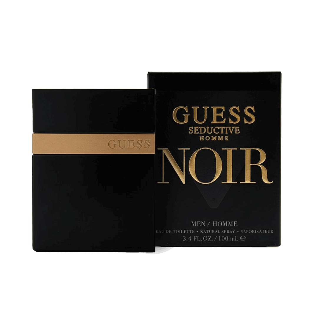Guess Seductive Homme Noir Men Eau De Toilette 100ml