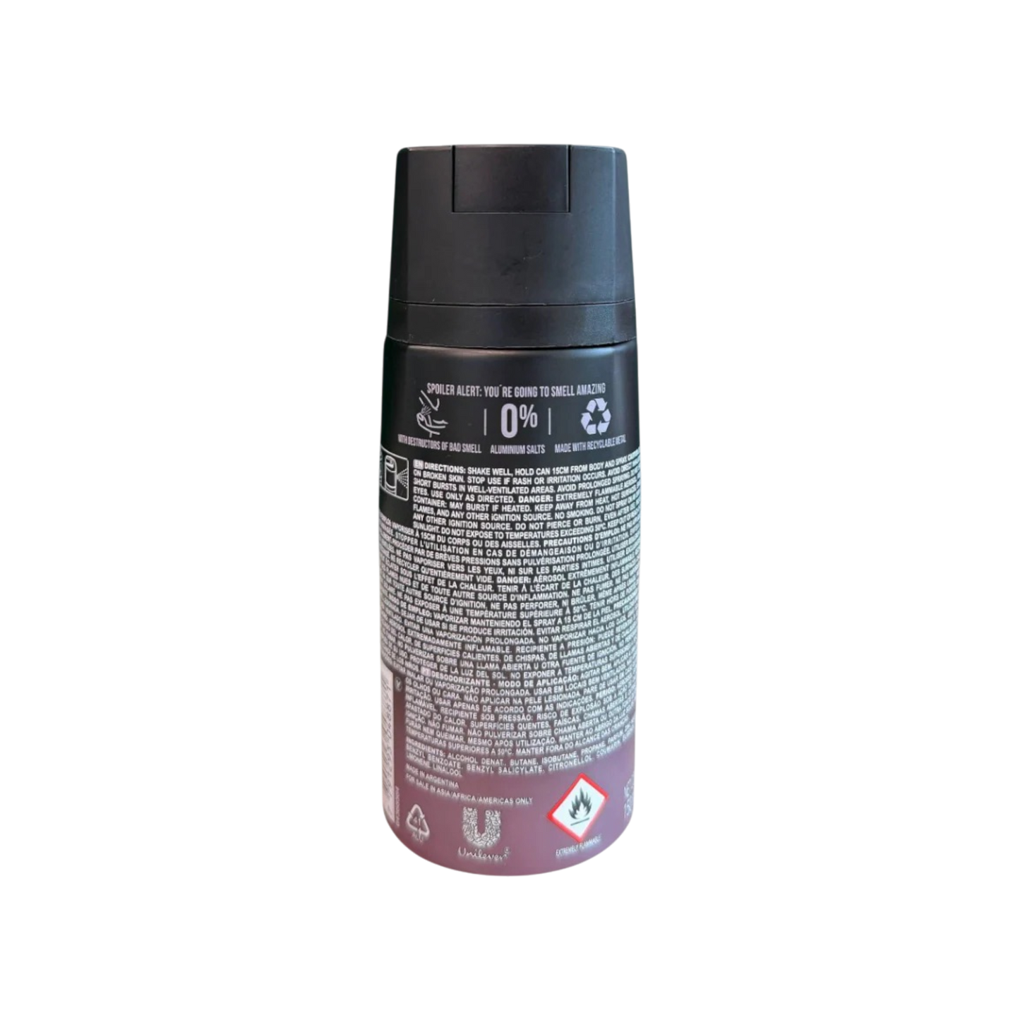 Axe 48h Non Stop Fresh with Odour Protection Black Night Deodorant Body Spray Black Caramel & Vanilla 150ml