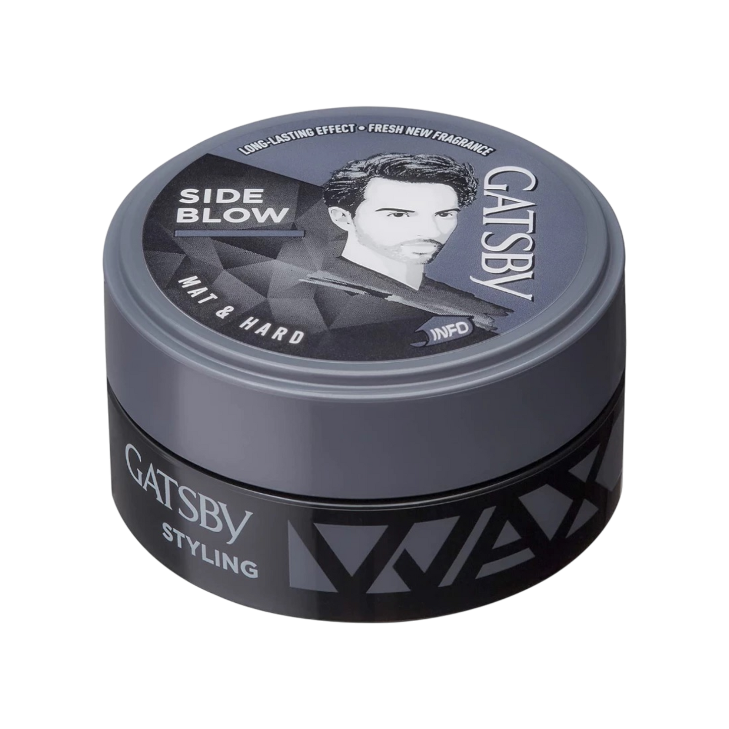 Gatsby Styling Wax Mat And Hard Grey 75g