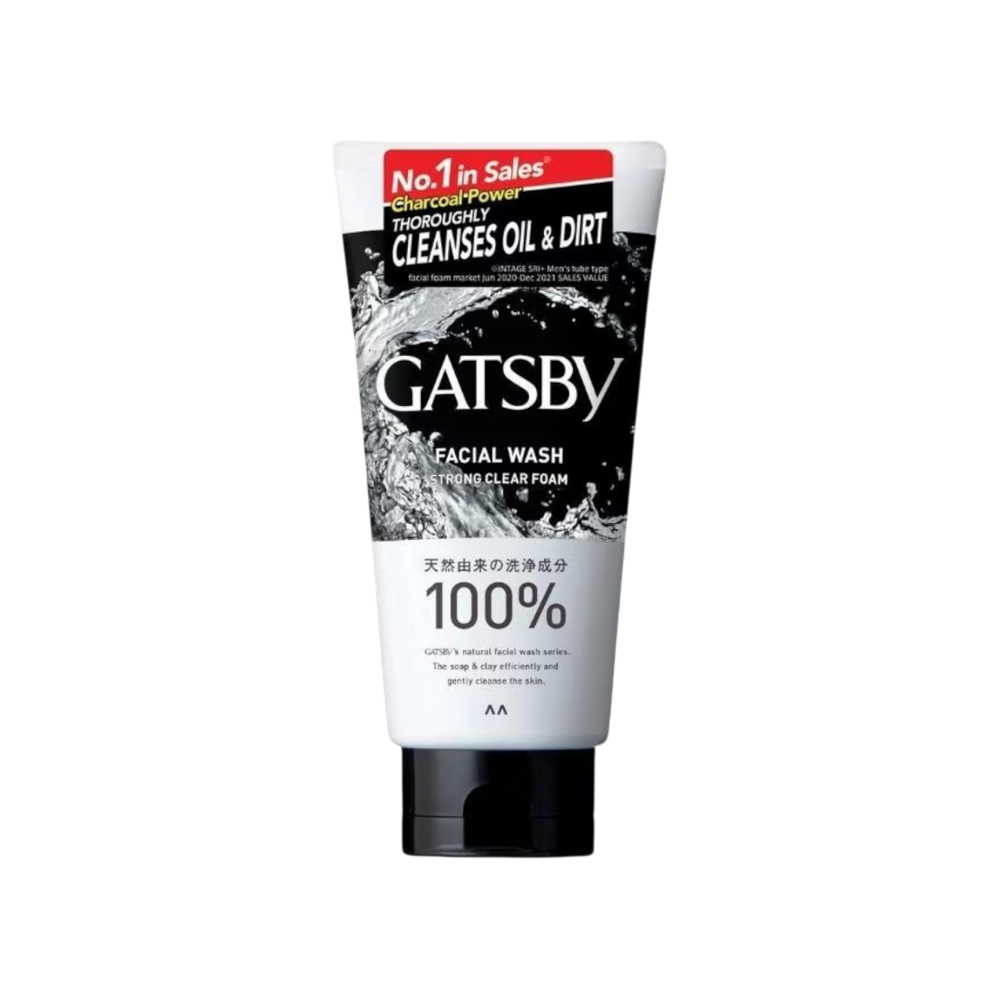 Gatsby Facial Wash Strong Clear Foam 130g