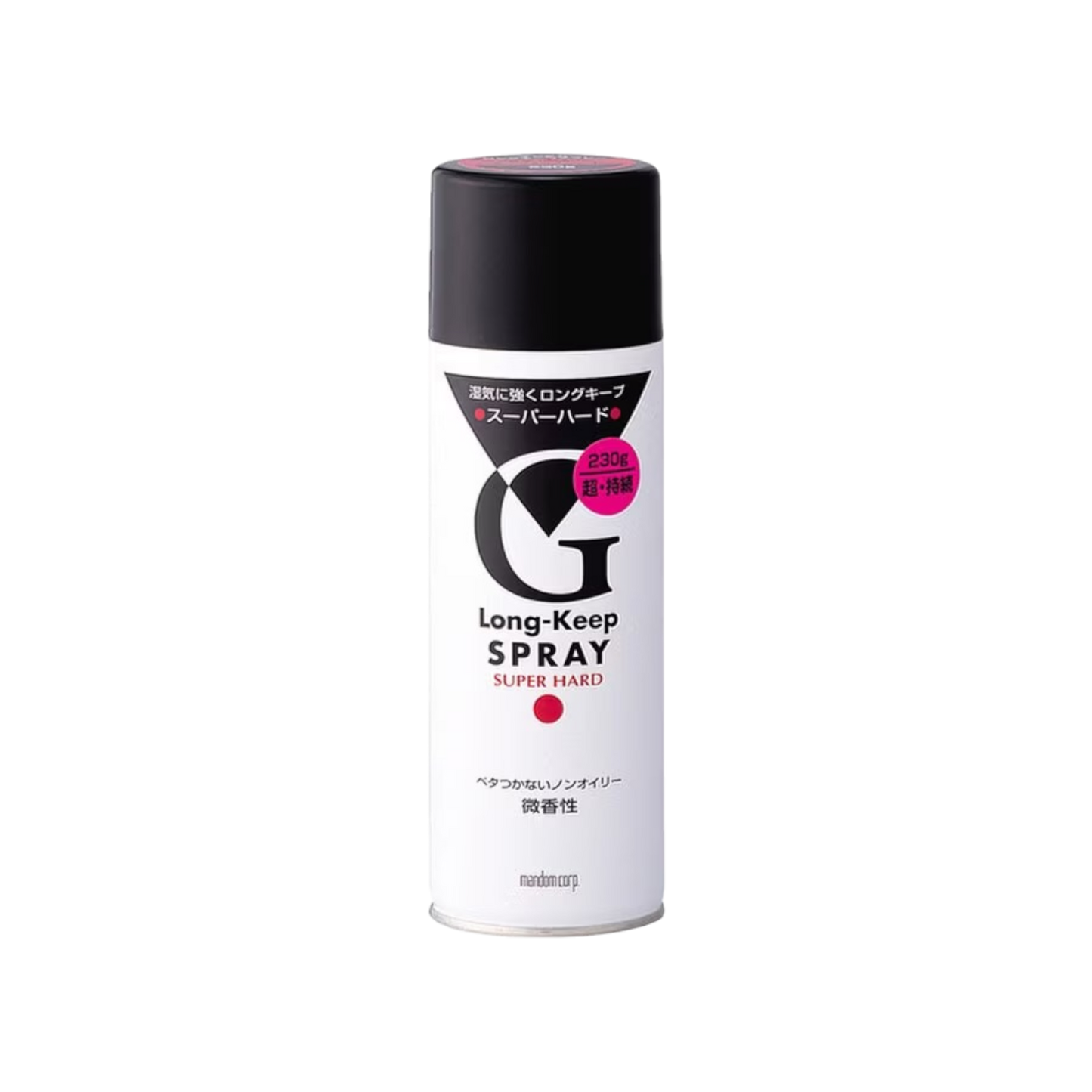 Mandom Long Keep Spray Super Hard 230g