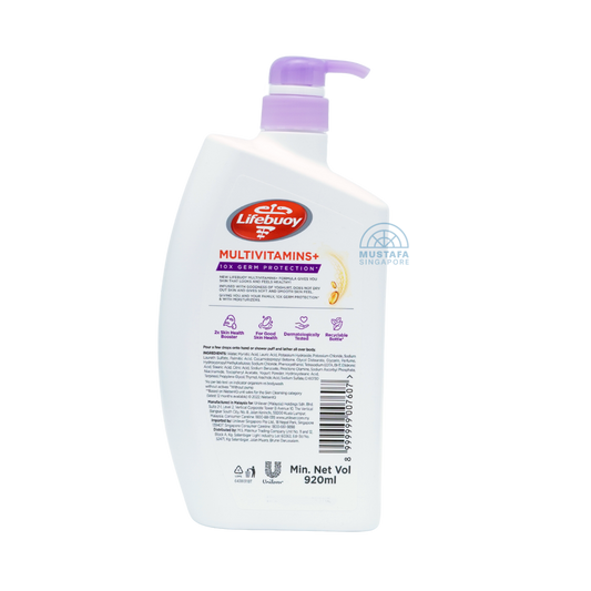 Lifebuoy Body Wash Moisture Plus 920ml Lifebuoy Body Wash Moisture Plus 920ml
