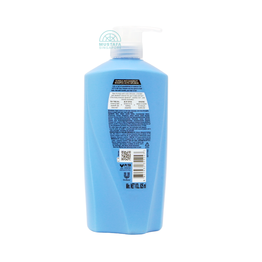 Sunsilk Shampoo Anti-Dandruff 625ml