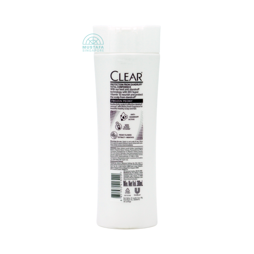 Clear Shampoo Frozen Peony 300ml