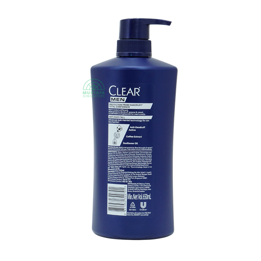 Clear Men Shampoo Anti-Hairfall 650ml Clear Men Shampoo Anti-Hairfall 650ml