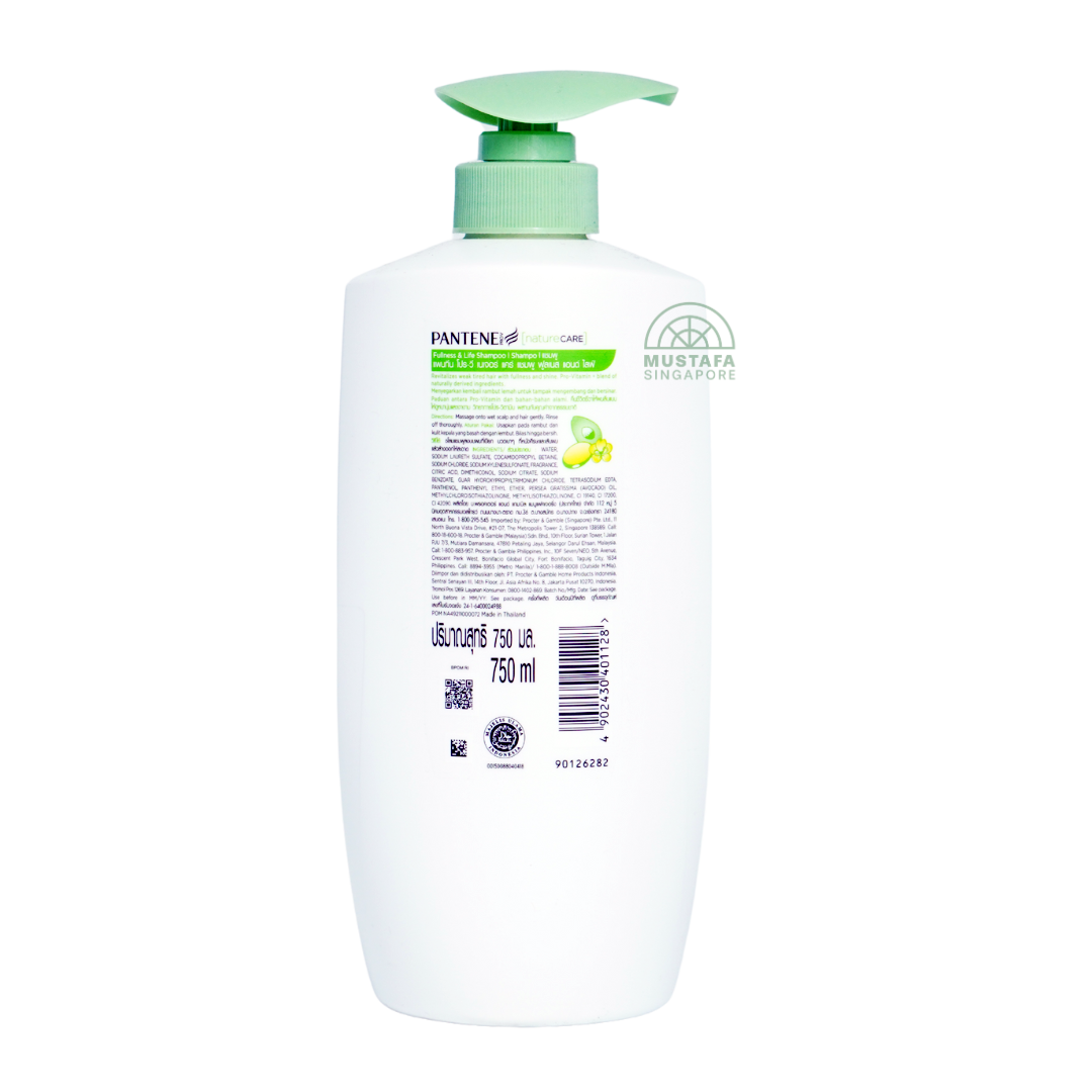 Pantene Shampoo NC Fullness & Life 750ml
