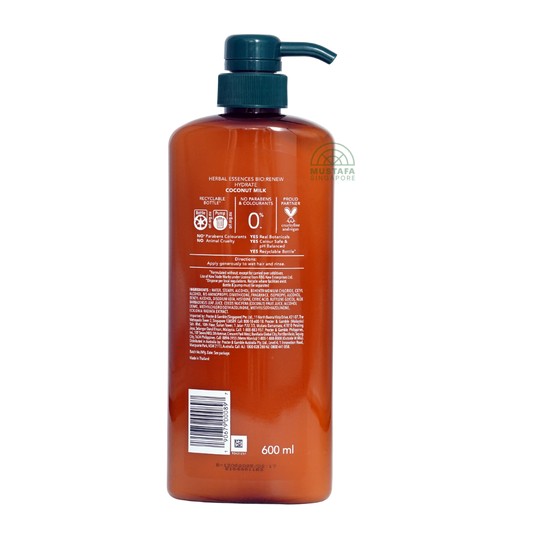 Herbal Essence Conditioner HYDRATE Coconut Milk 600ml