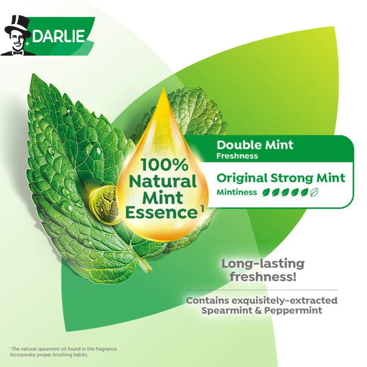 Darlie Double Action Toothpaste Fresh + Clean Value Pack 4s x 175g Darlie Double Action Toothpaste Fresh + Clean Value Pack 4s x 175g