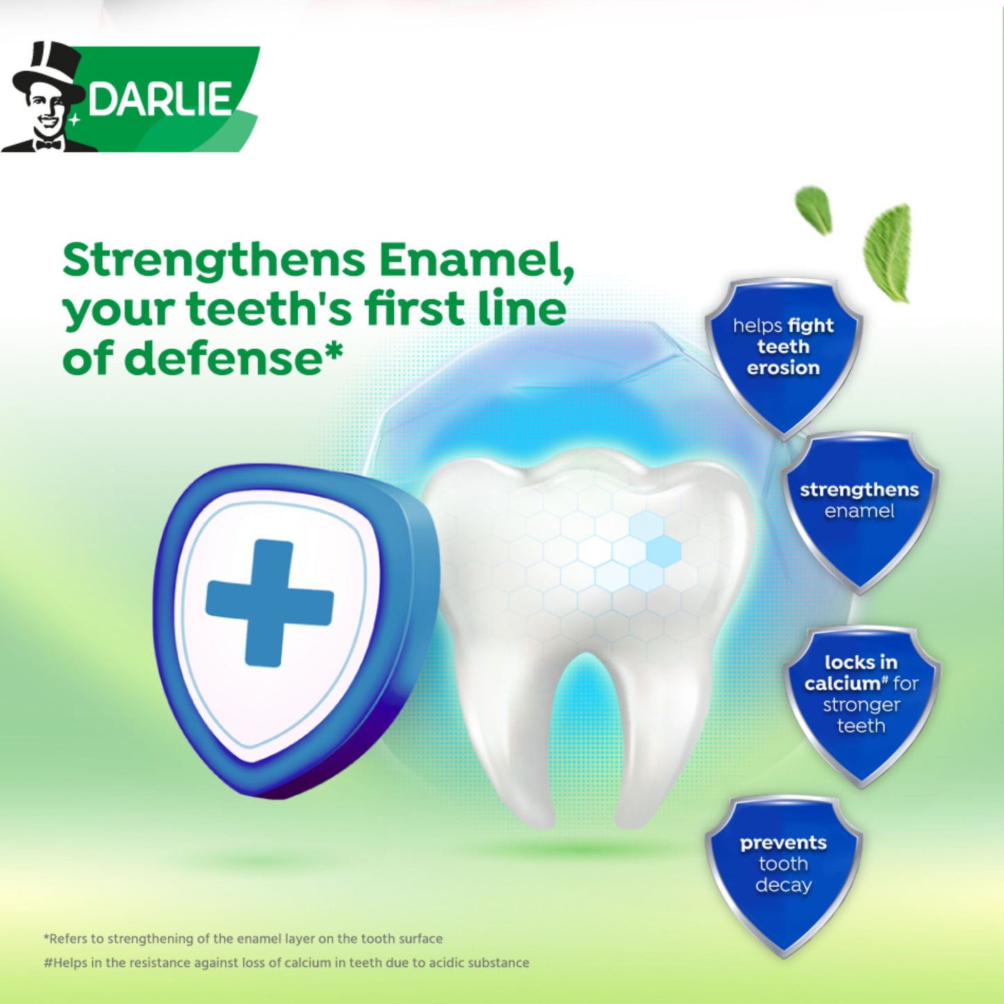 Darlie Double Action Enamel Protect Toothpaste Mild Mint 200g