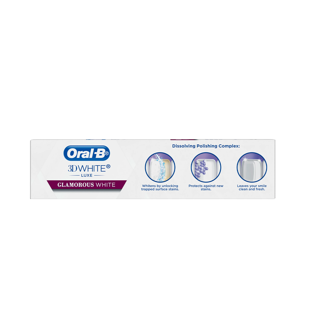 Oral B 3D White Luxe Glamarous White 95g