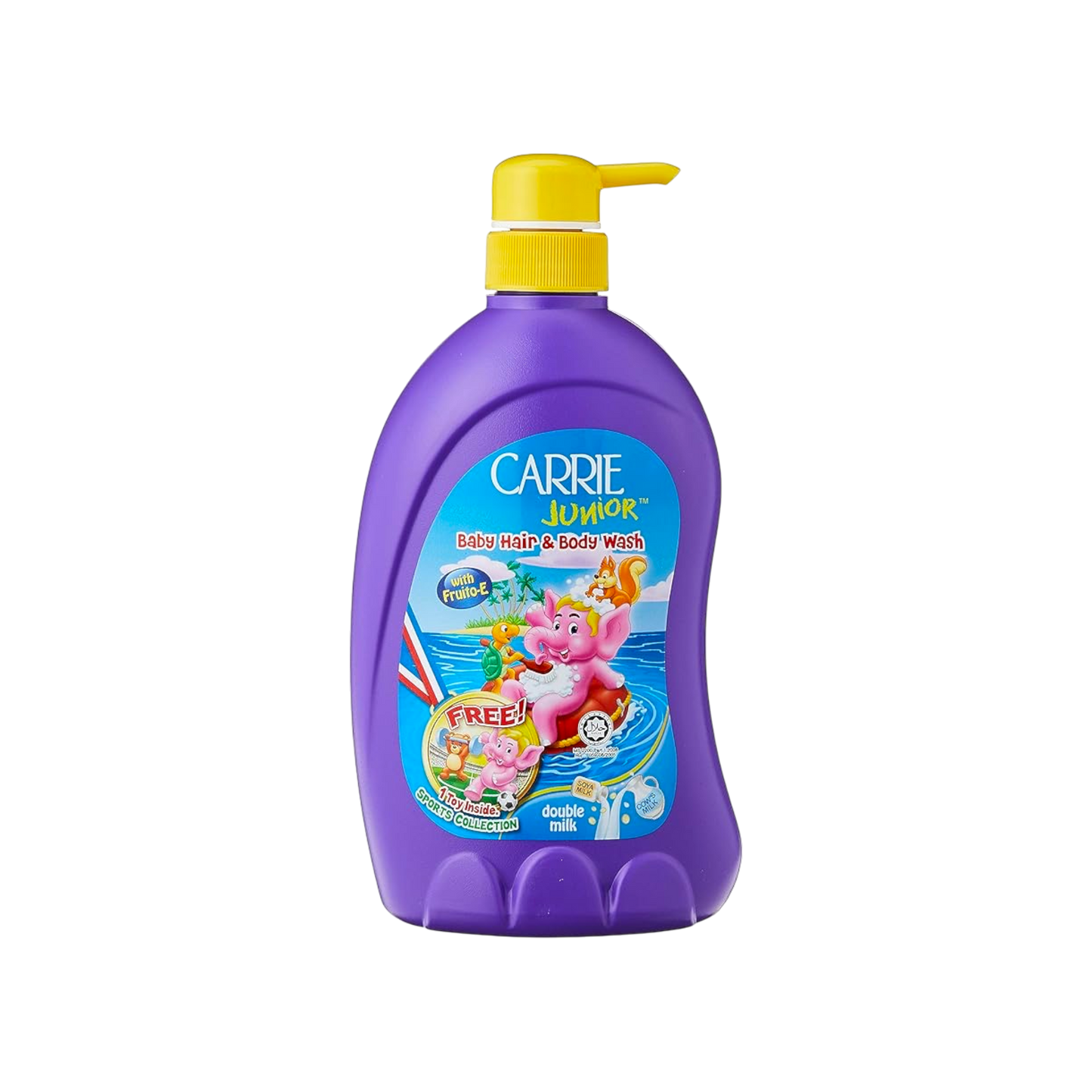 Carrie Junior Baby Hair & Body Double Milk 700ml
