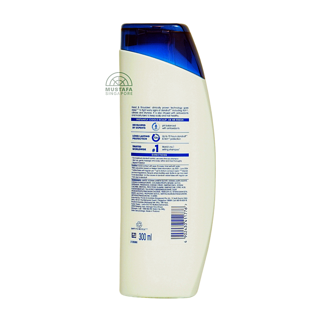 Head & Shoulders Shampoo Cool Menthol 300ml