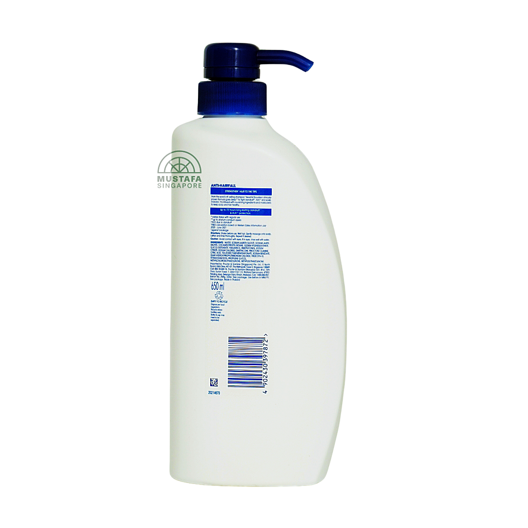 Head & Shoulders Shampoo Anti Hair Fall 650ml