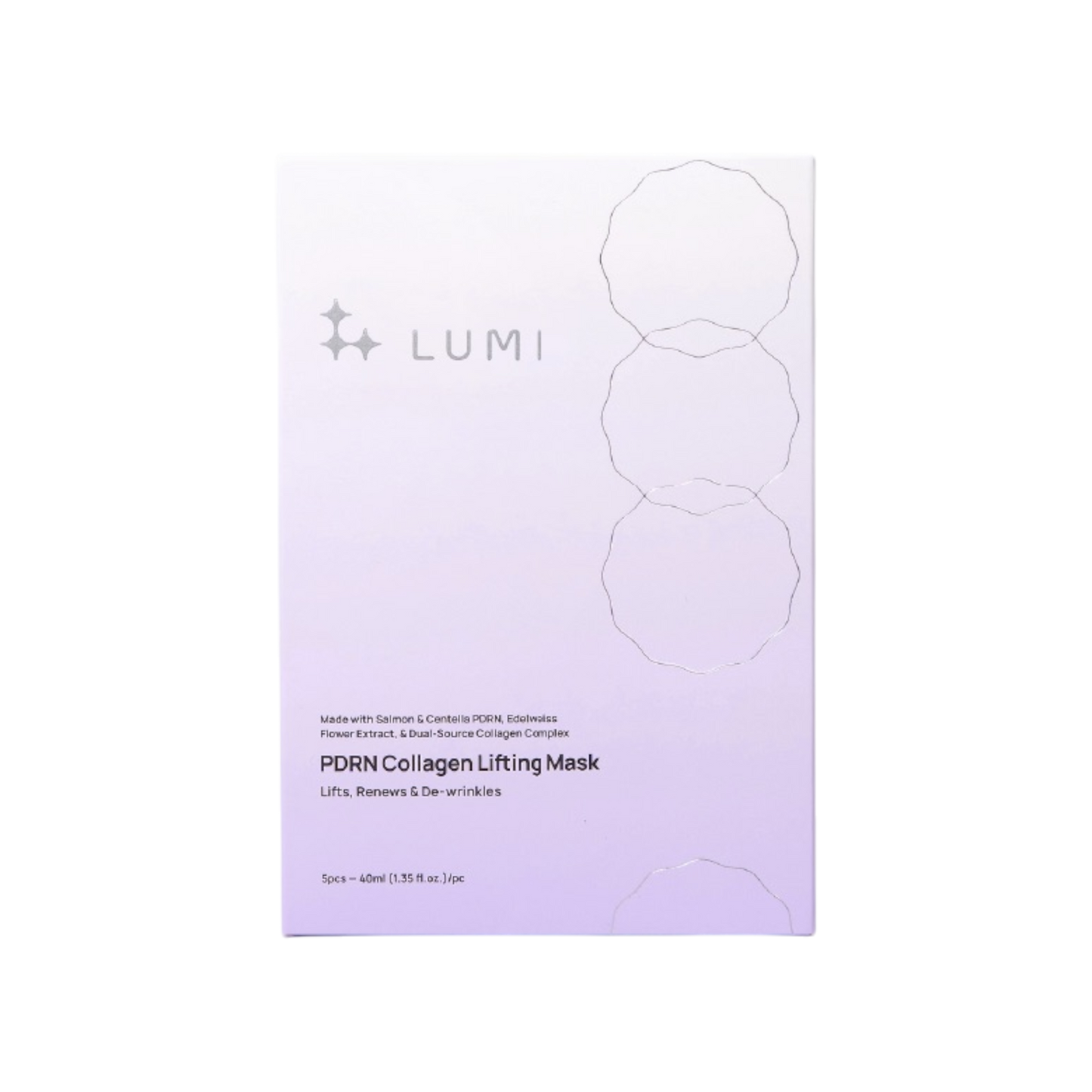 LumiLab Collagen Skin Booster Brightening & Lifting Mask 40ml x 5s