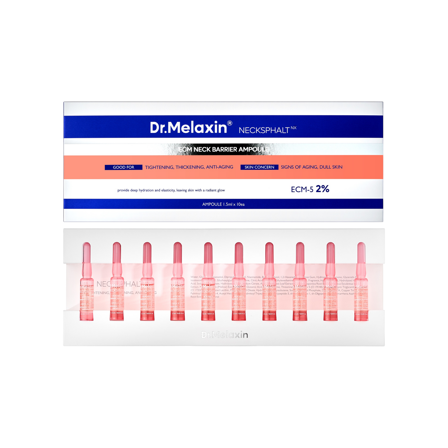 Dr.Melaxin Necksphalt ECM Neck Barrier Ampoule 10s