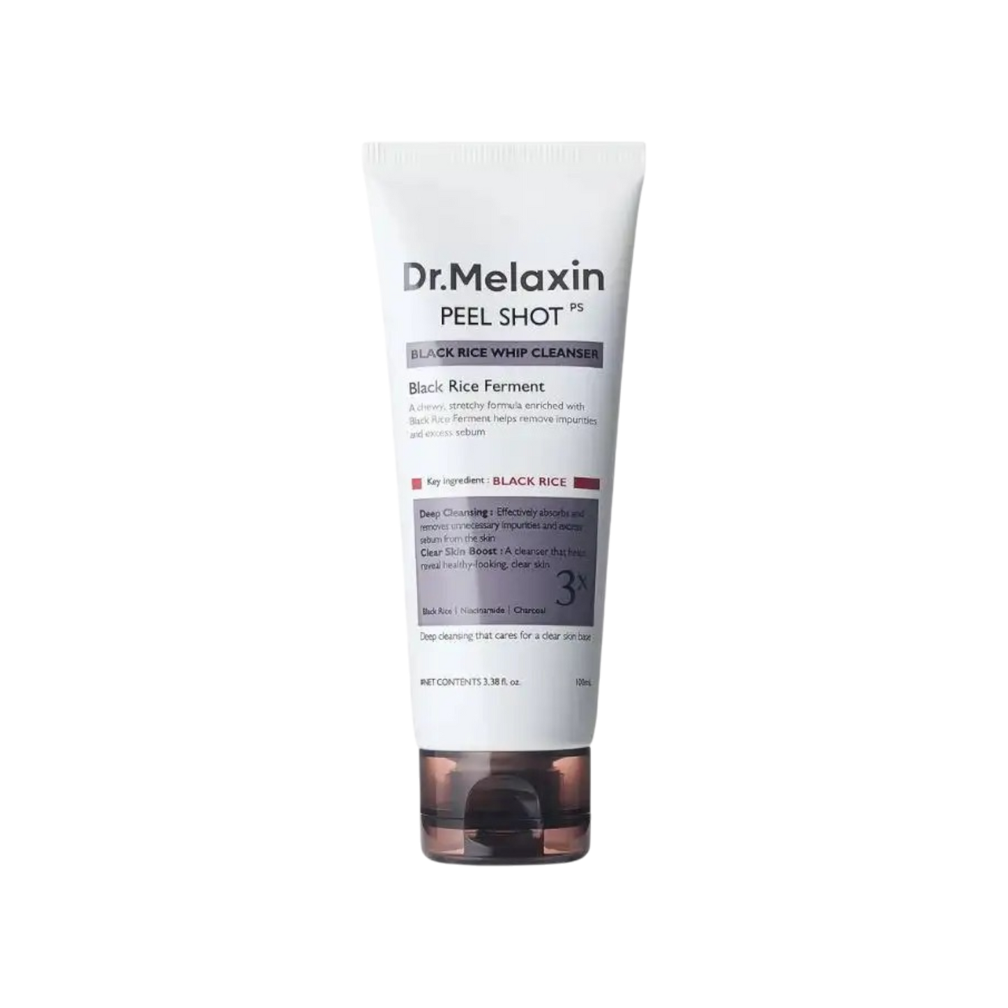 Dr.Melaxin Black Rice Whip Cleanser 100ml