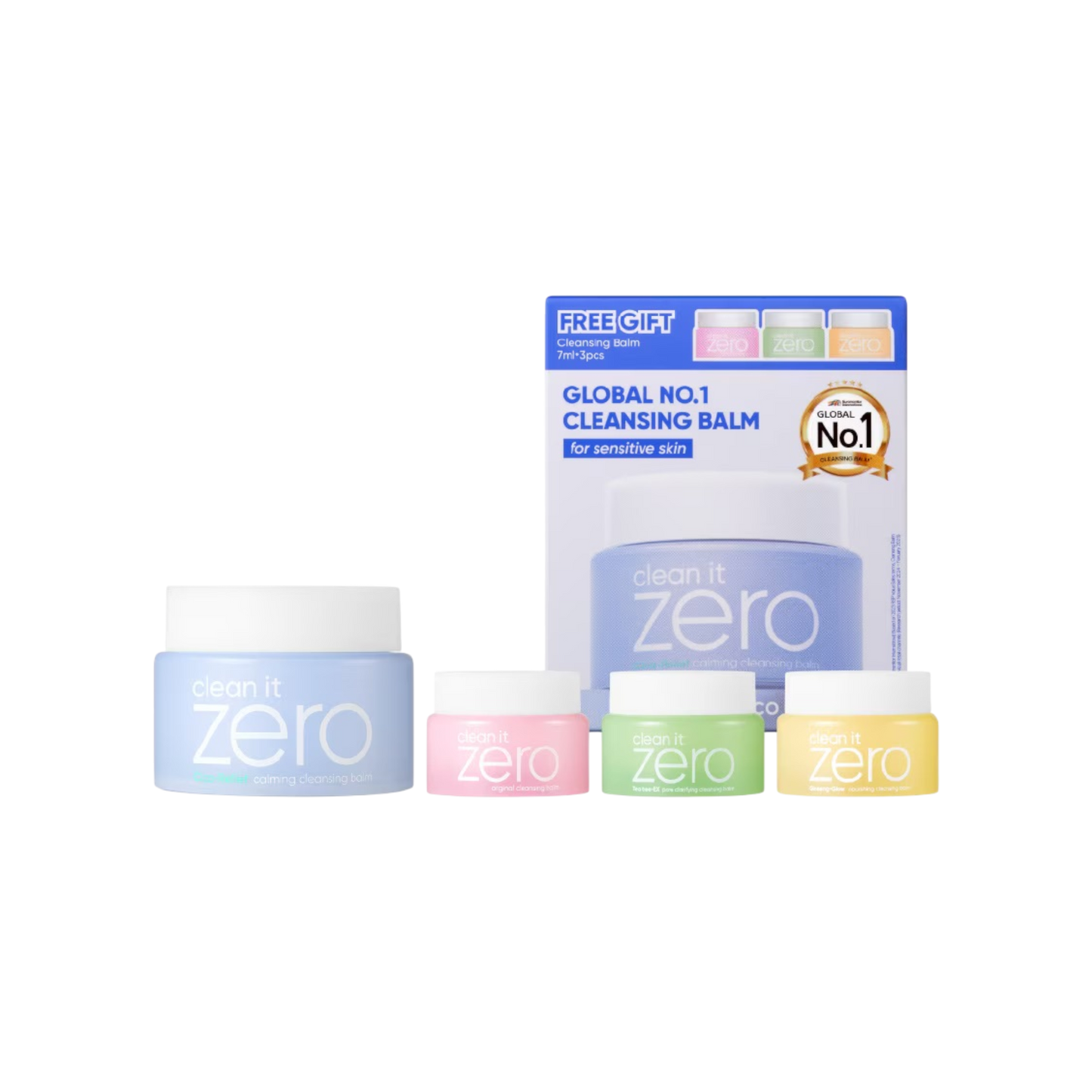 BANILA CO Clean it Zero Calming Cleansing Balm Bonus Pack 100ml+7ml x 3