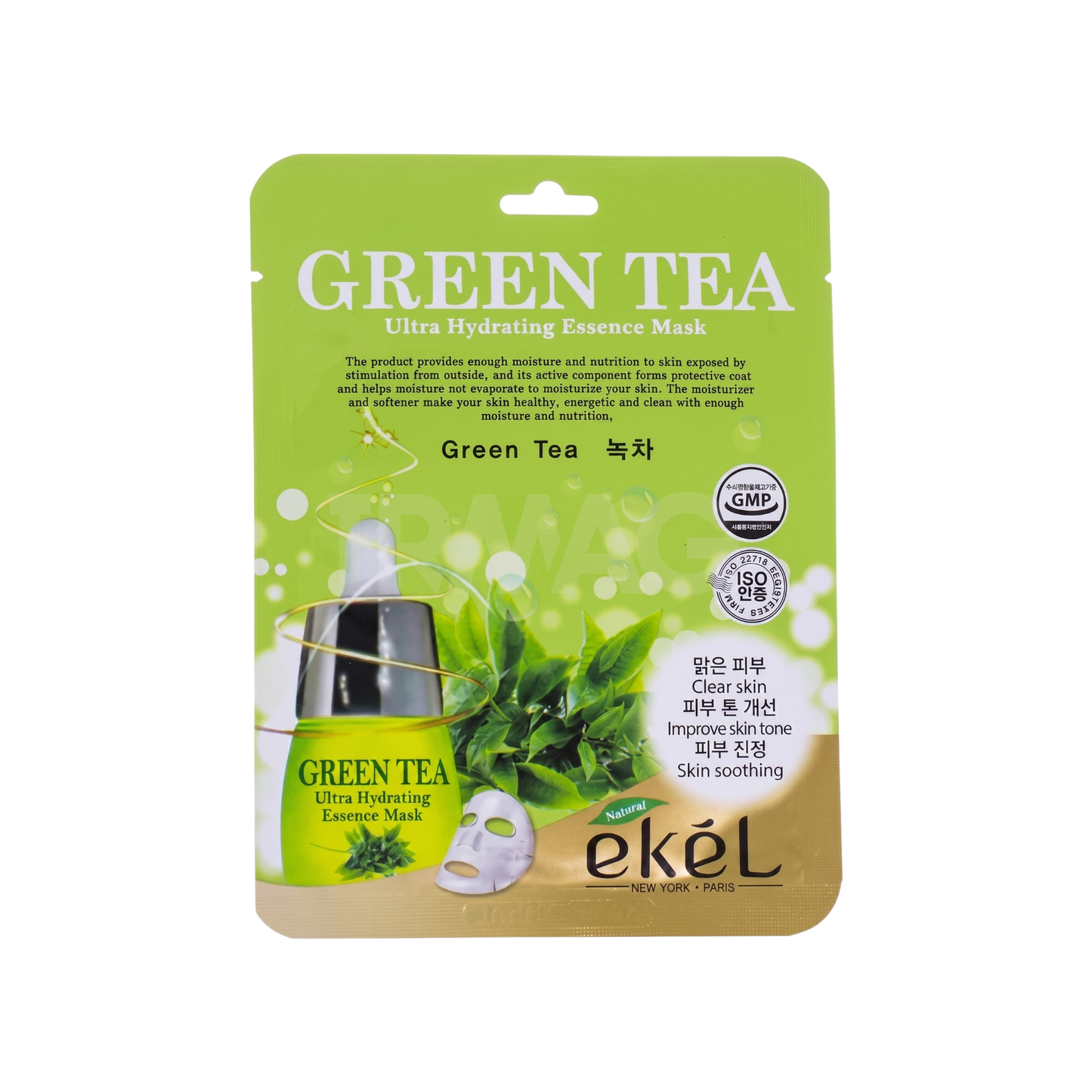 Ekel Green Tea Mask Pack 25ml x 10s