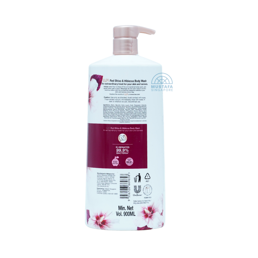 Lux Liquid Body Wash Red Shiso & Hibiscus 900ml Lux Liquid Body Wash Red Shiso & Hibiscus 900ml