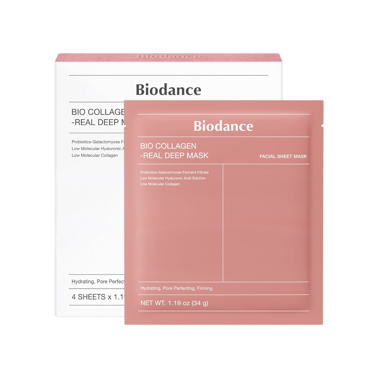 Biodance Bio Collagen-Real Deep Mask 34g x 4s