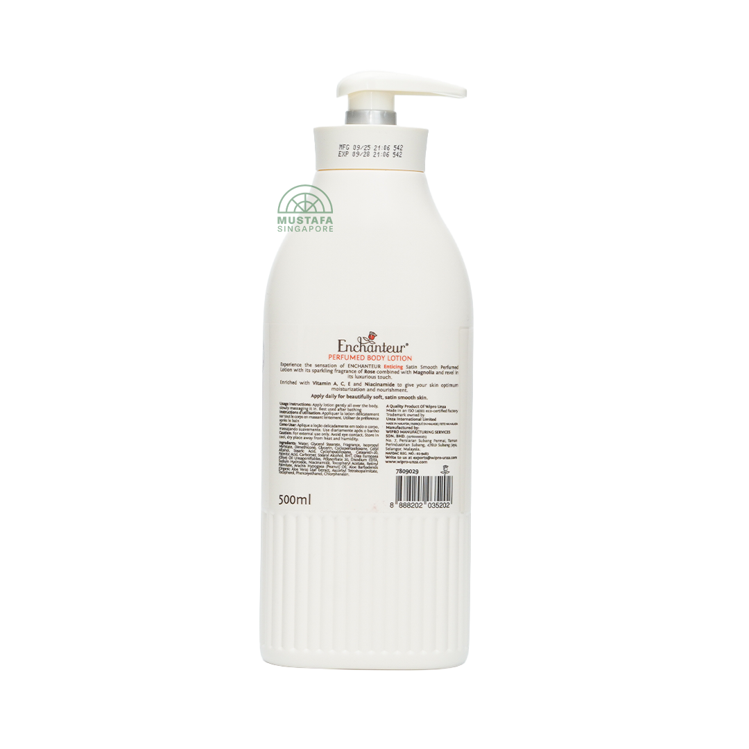 Enchanteur Hand and Body Lotion Visibly Radiant Enticing 400ml