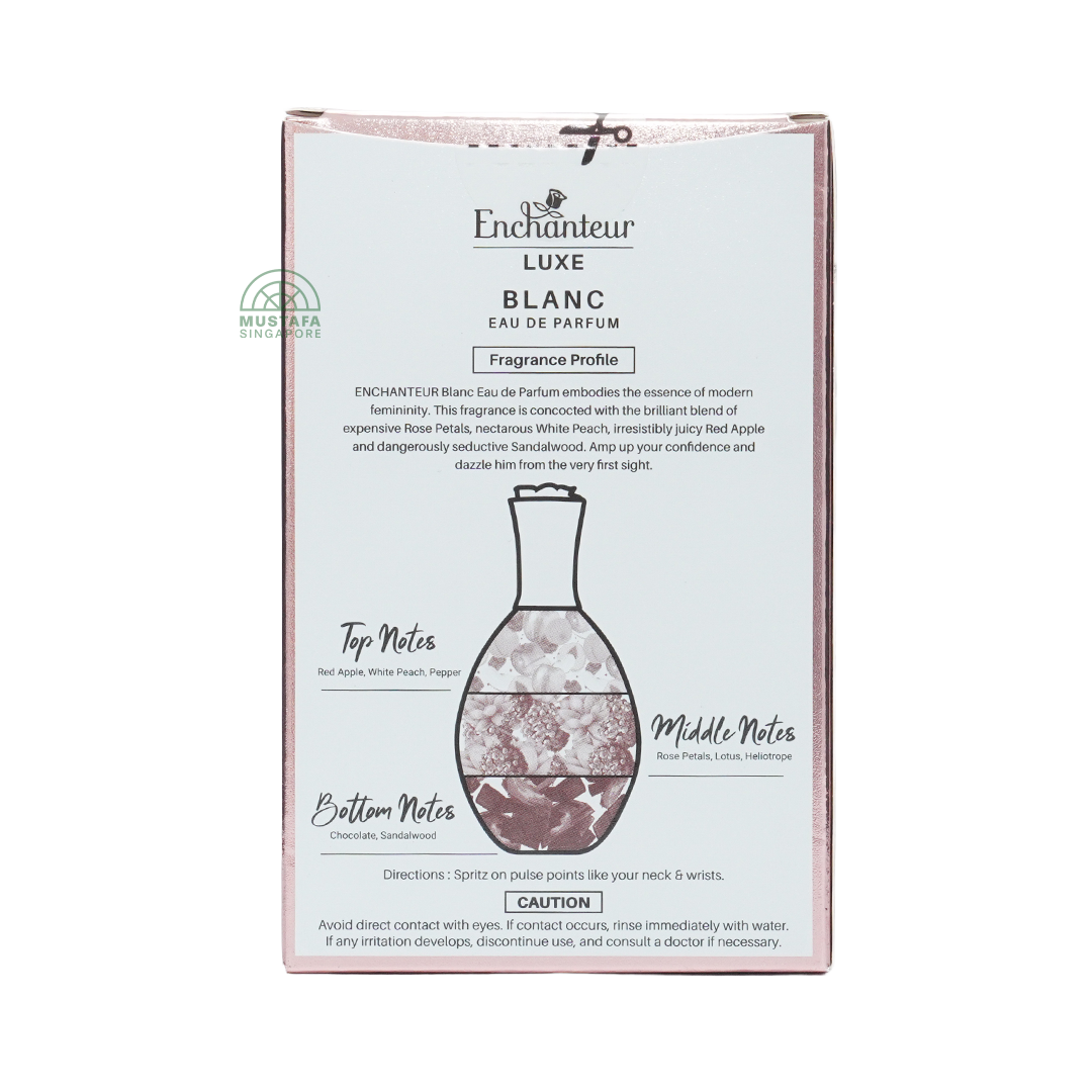 Enchanteur Eau de Parfum Blanc 50ml