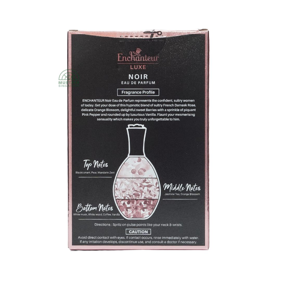 Enchanteur Eau de Parfum Noir 50ml