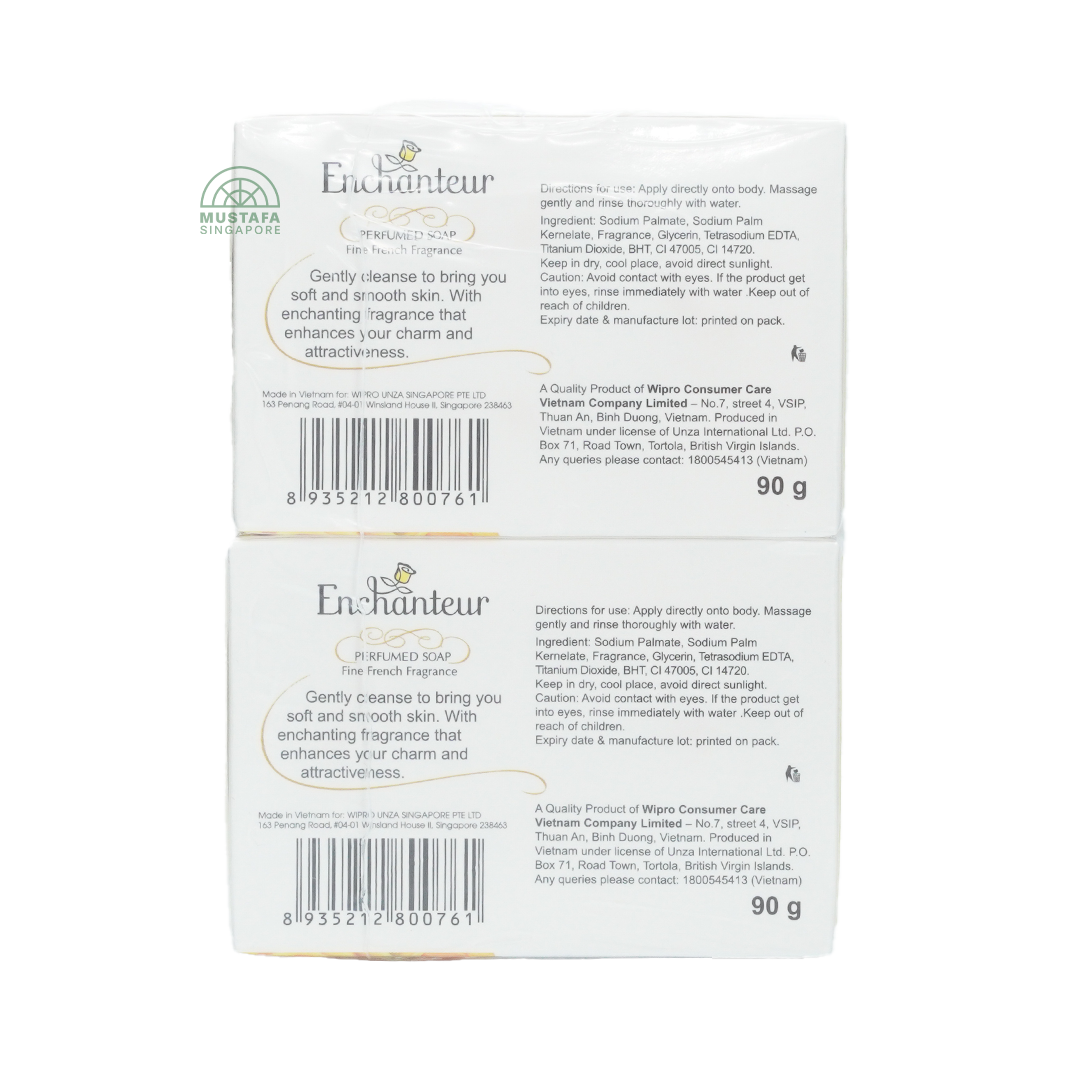 Enchanteur Soap Charming 4 x 90g