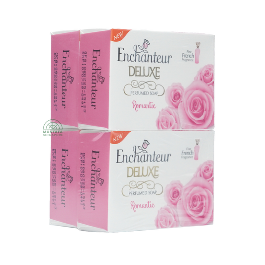 Enchanteur Soap Romantic 4 x 90g Enchanteur Soap Romantic 4 x 90g