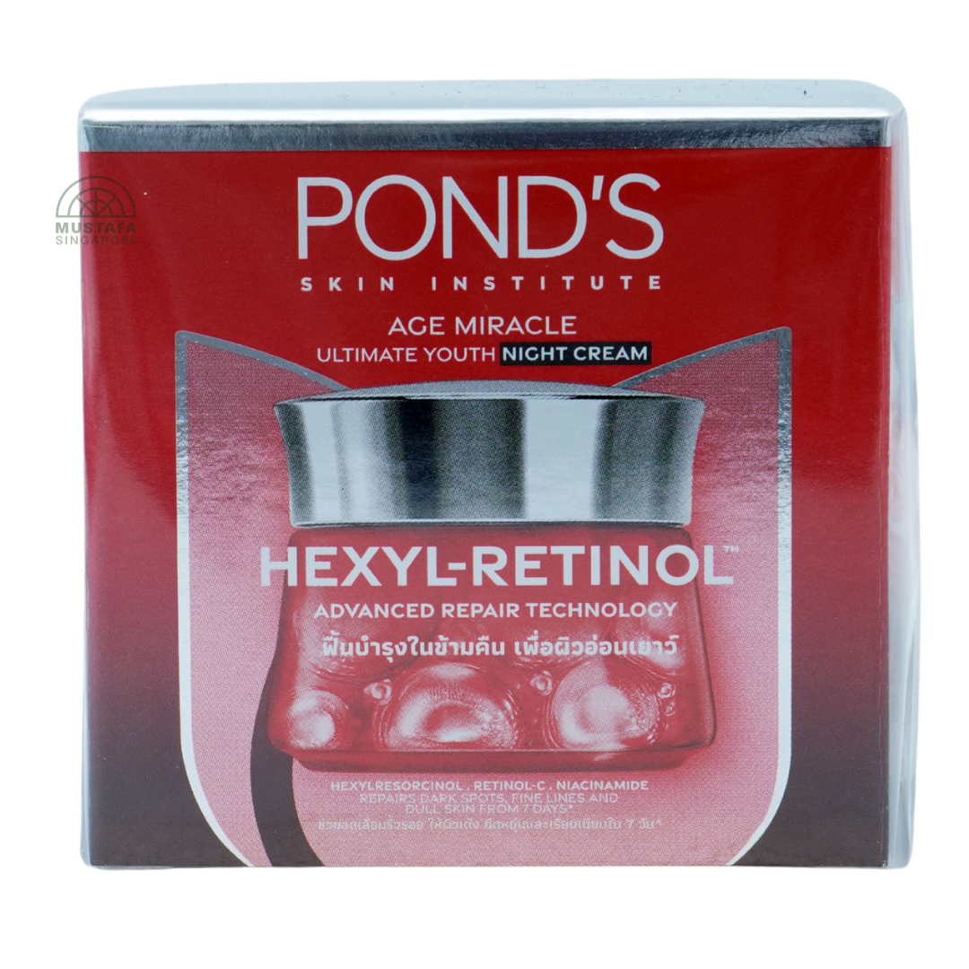 Ponds Age Miracle Night Cream Hexyl-retinol 45ml