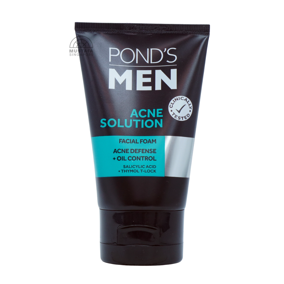 Ponds Men Acne Solution Facial Foam 100ml