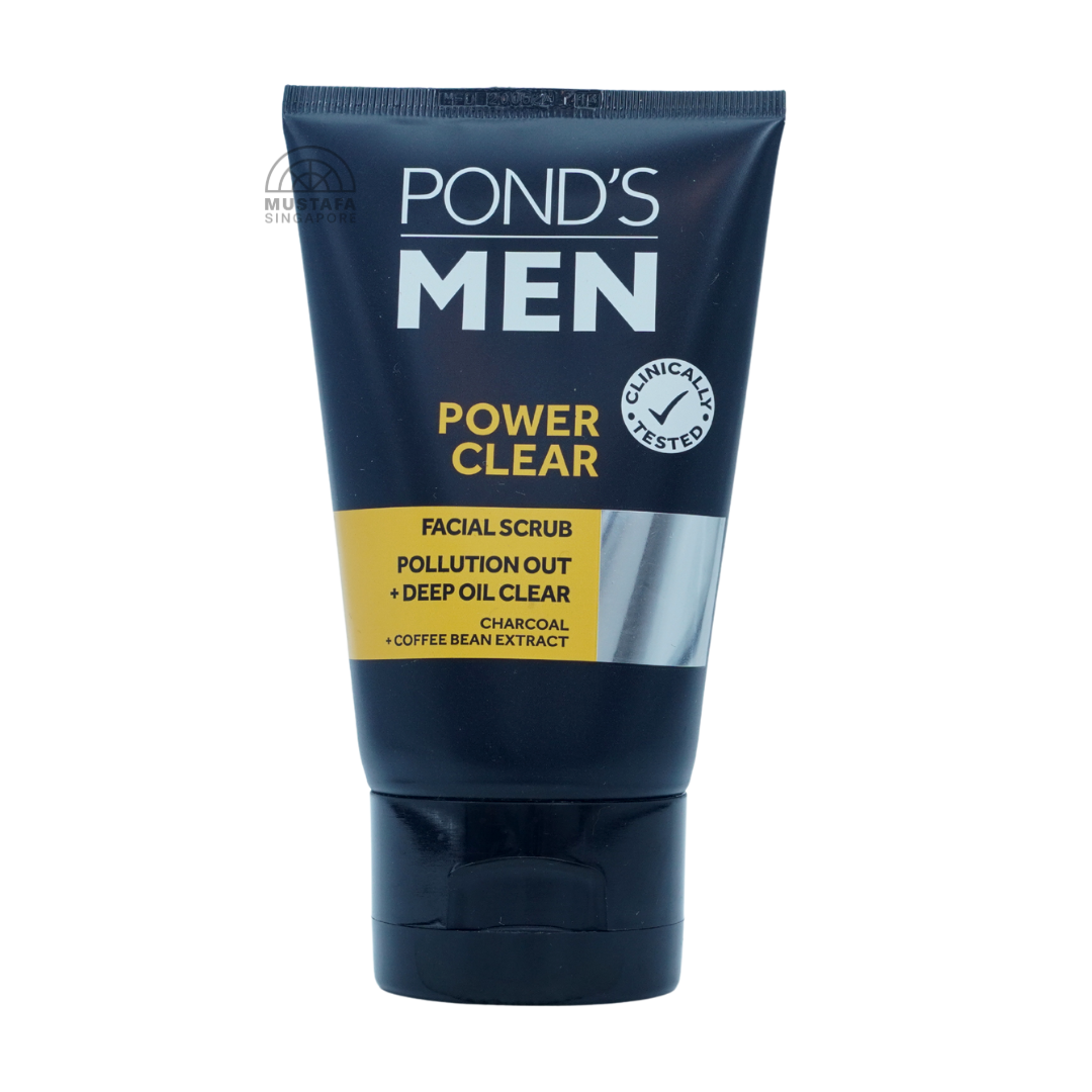 Ponds Men Power Clear Facial Scrub 100ml