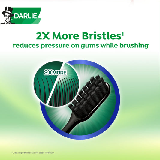 Darlie Charcoal Extra Toothbrush Value Pack 3s Darlie Charcoal Extra Toothbrush Value Pack 3s