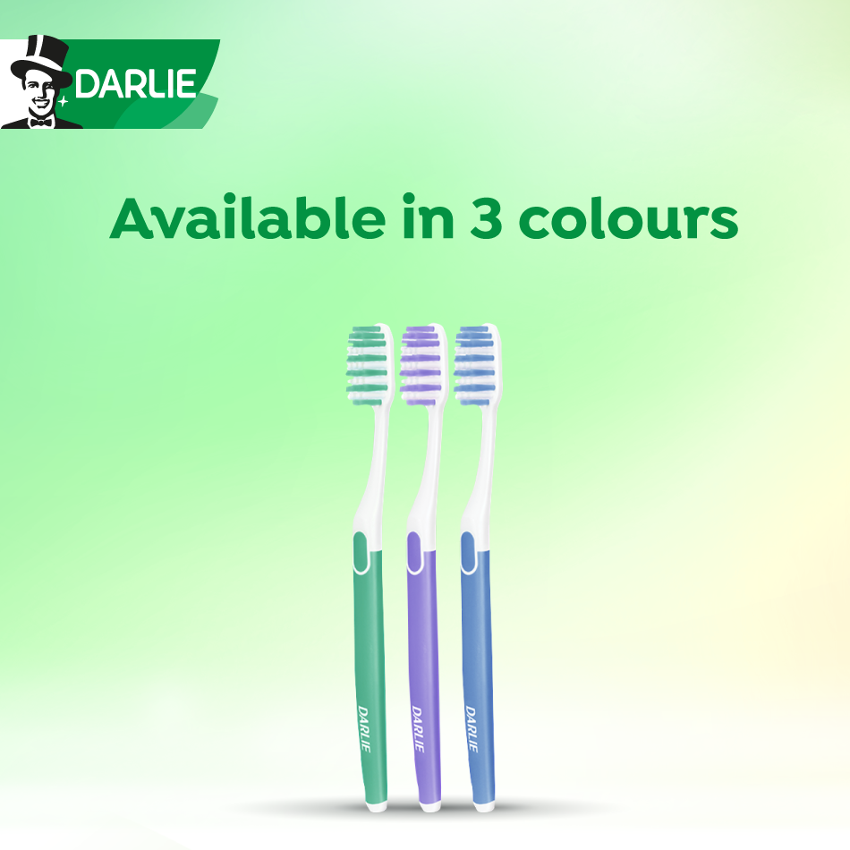 Darlie For Him Soft Bristles Toothbrush Value Pack 3s