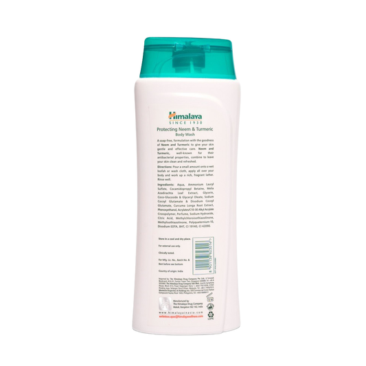 Himalaya Wellness Protecting Neem & Tumeric Bodywash 400ml Himalaya Wellness Protecting Neem & Tumeric Bodywash 400ml