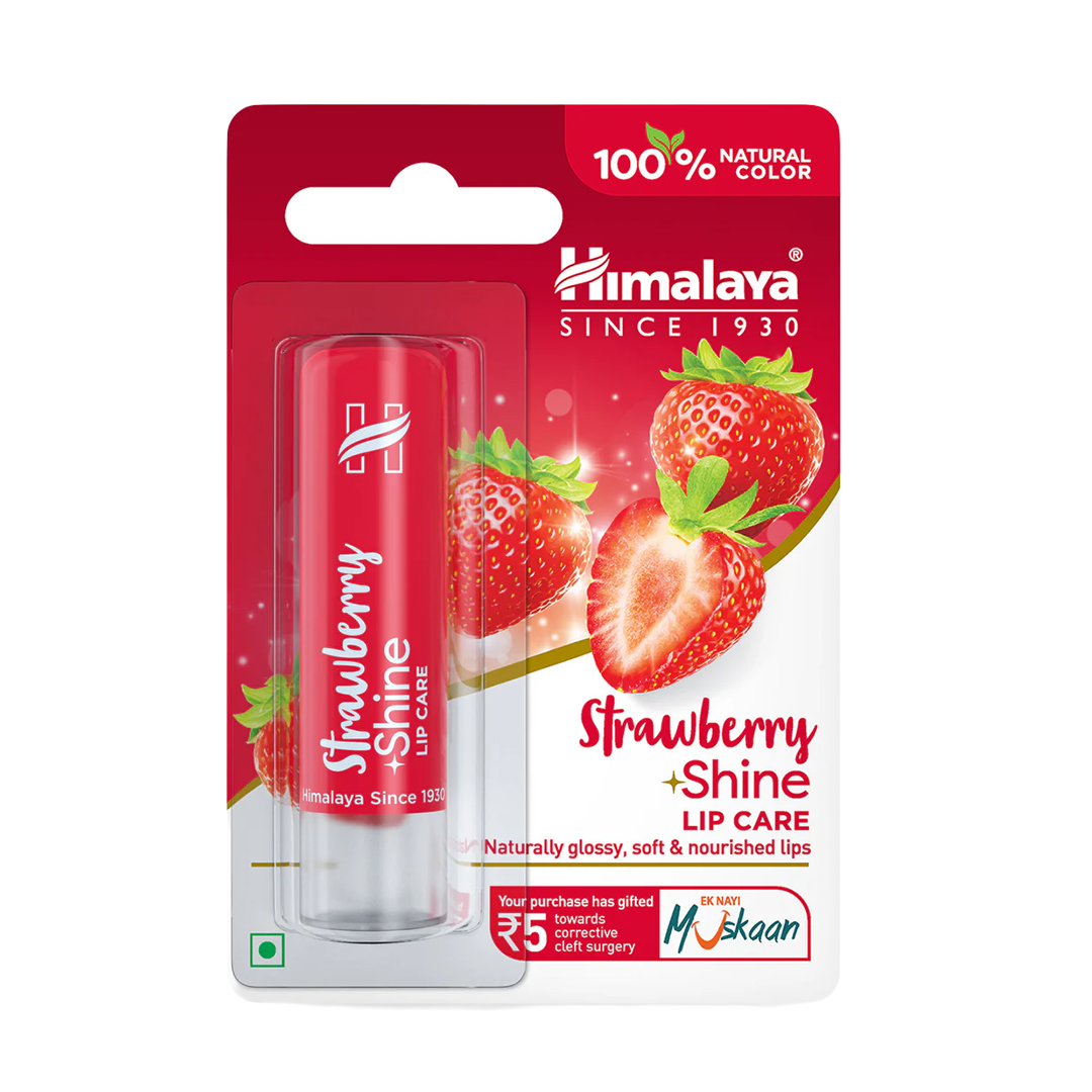 Himalaya Wellness Strawberry Shine Lip Care 4.5g