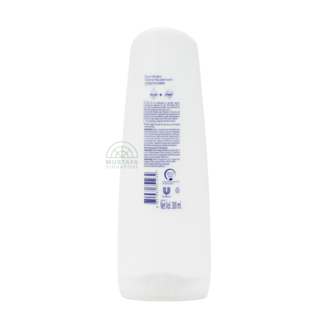 Dove Micellar Conditioner Volume Nourishment 300ml
