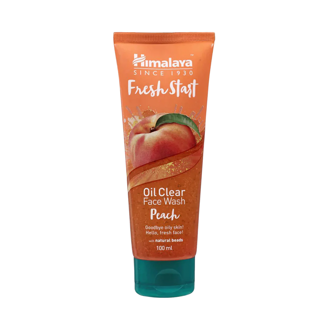 Himalaya Wellness Fresh Start Oil Clear Face Wash Peach 100ml