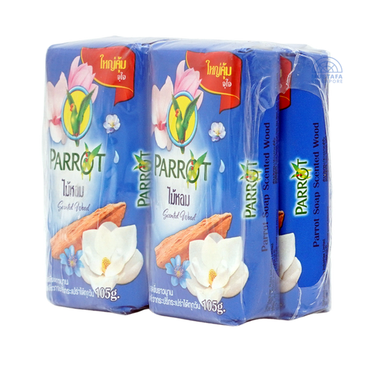 Parrot Soap Scented Wood 105g x 4s Parrot Soap Scented Wood 105g x 4s