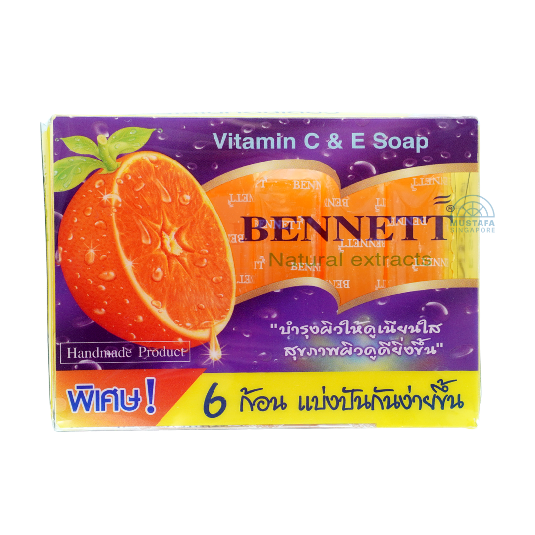 Bennett Vitamin C & E Soap 6s x 25g
